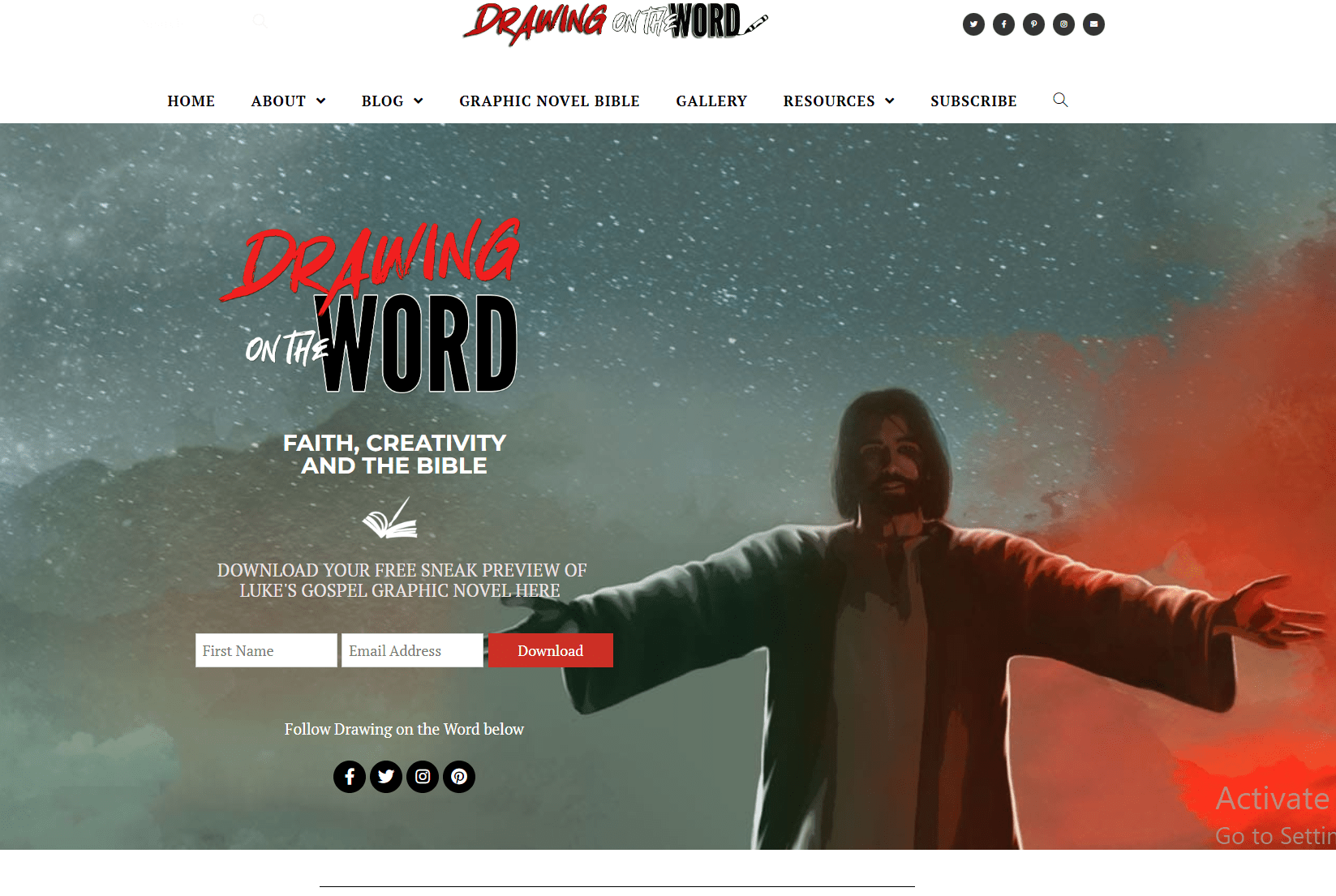 How Do Christian Bloggers Make Money? 7 alt="An Example of how a Christian blog looks"