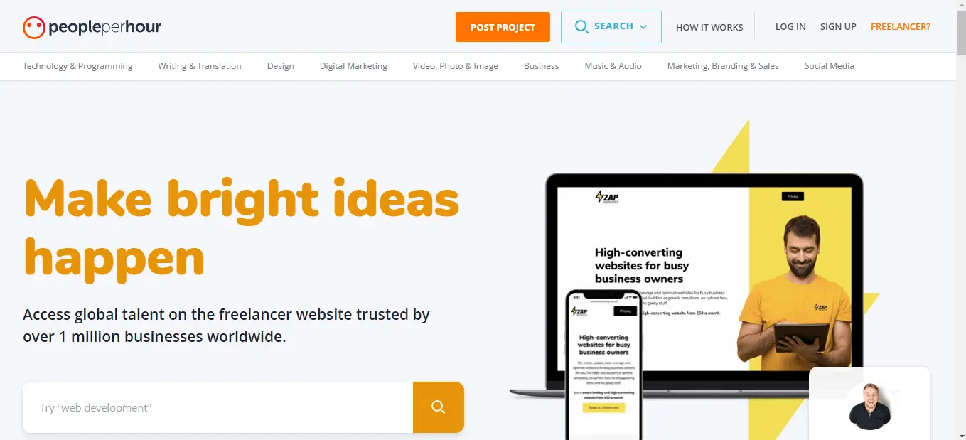 How To Become An SEO Content Writer (The Complete Guide) 4 <img scr="Peopleperhour.png" alt=SEO content writing jobs are available on peopeperhour.com"/>