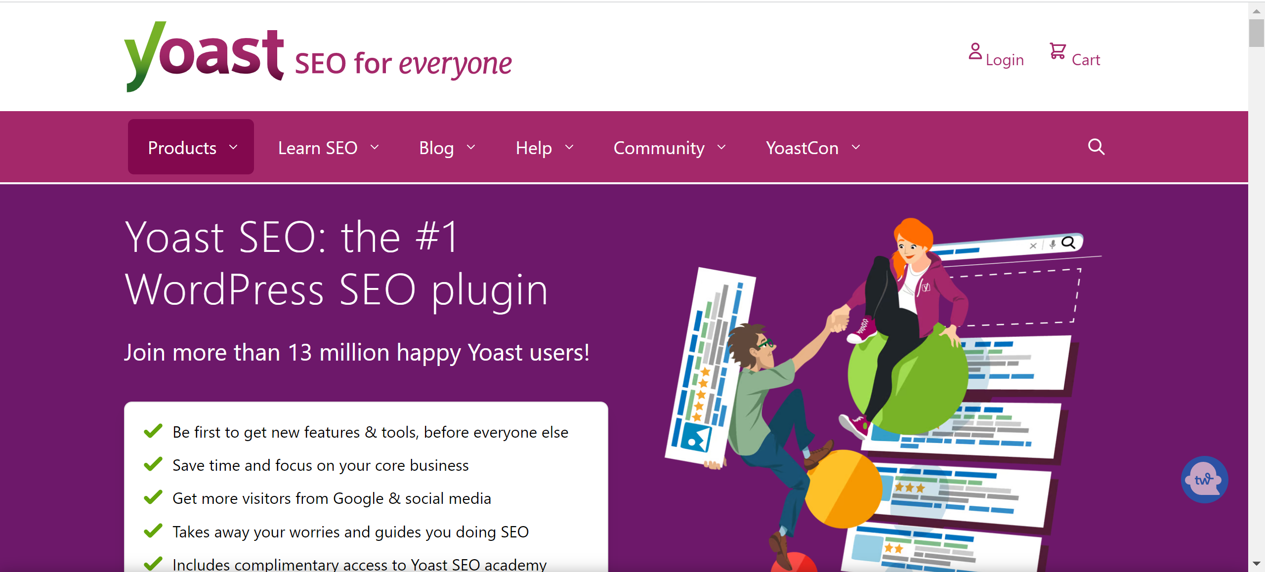 alt="screenshot of Yoast SEO plugin"