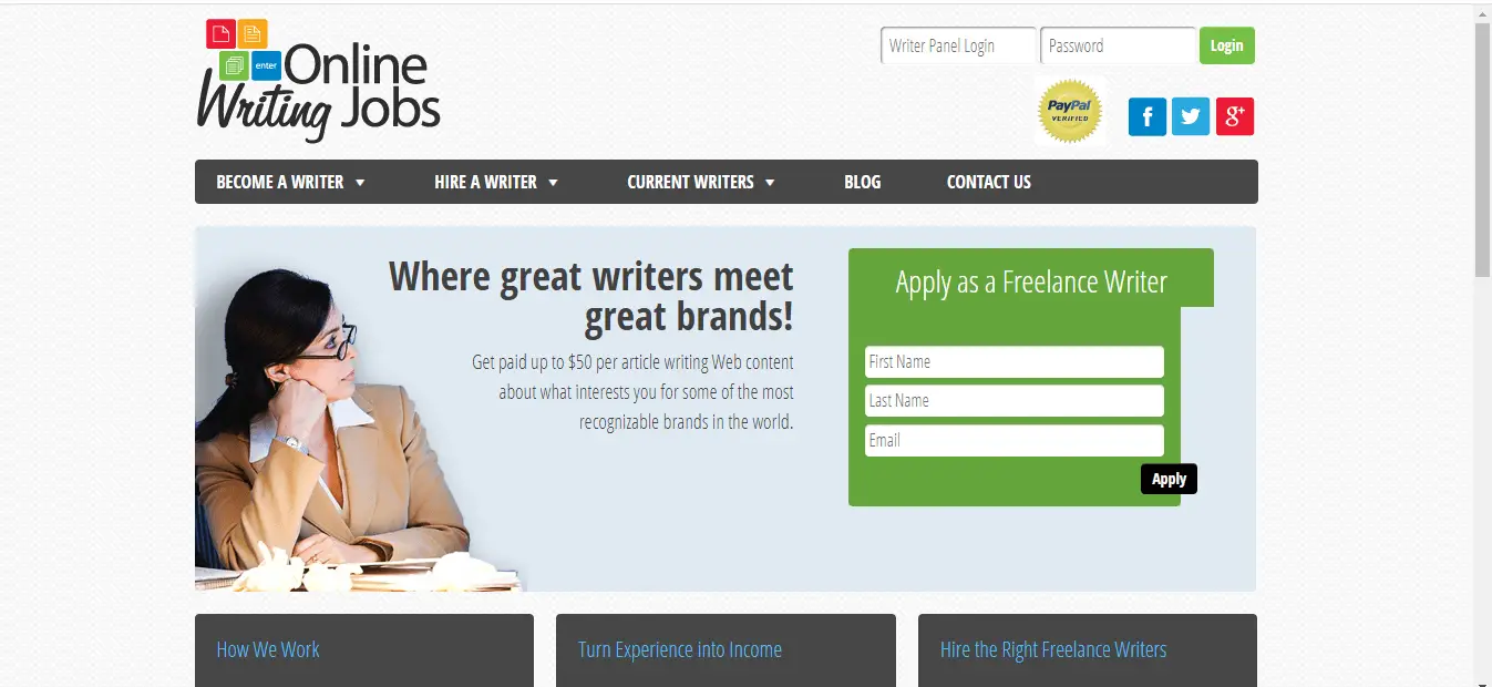 How To Become An SEO Content Writer (The Complete Guide) 9 <img scr=Onlinewritingjobs.png" alt=Searching for content writing jobs online"/>