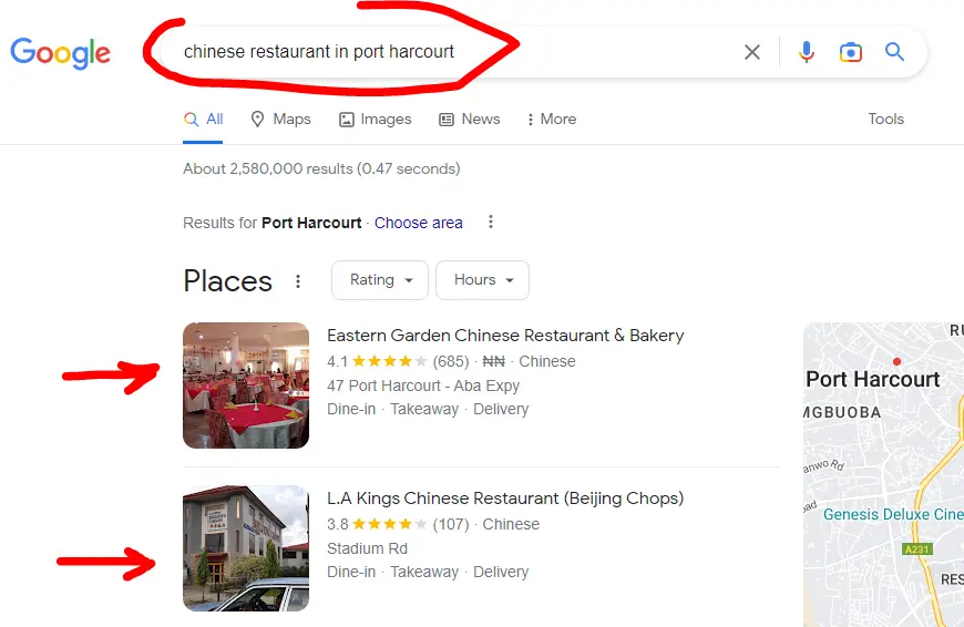 alt="local SEO affects local search"