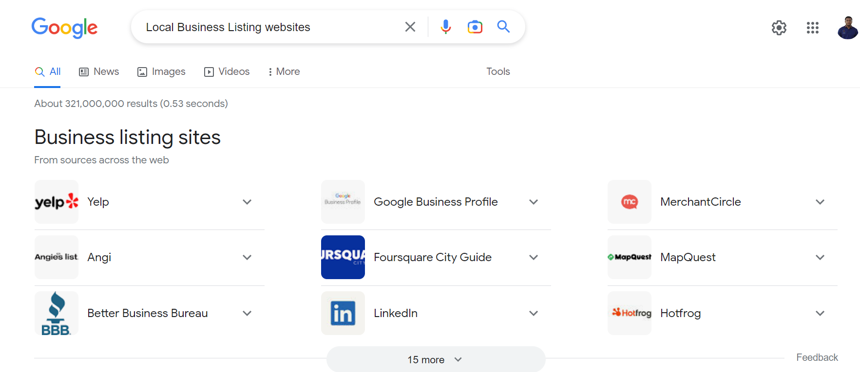 Off-Page SEO Strategies to Boost Your E-commerce Sales 7 alt="Examples of Local business listing directories"