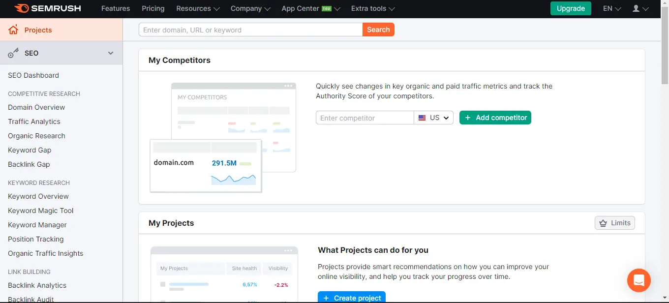 10 Best Free Keyword Research Tools. 6 ält="SEMrush"