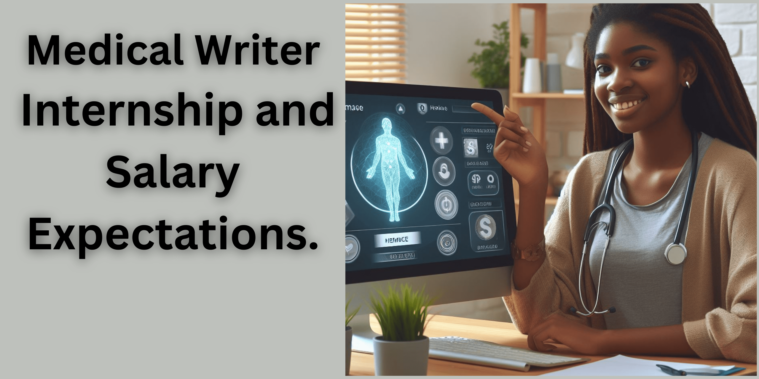 alt="Medical Writer Internship and salary expectations"