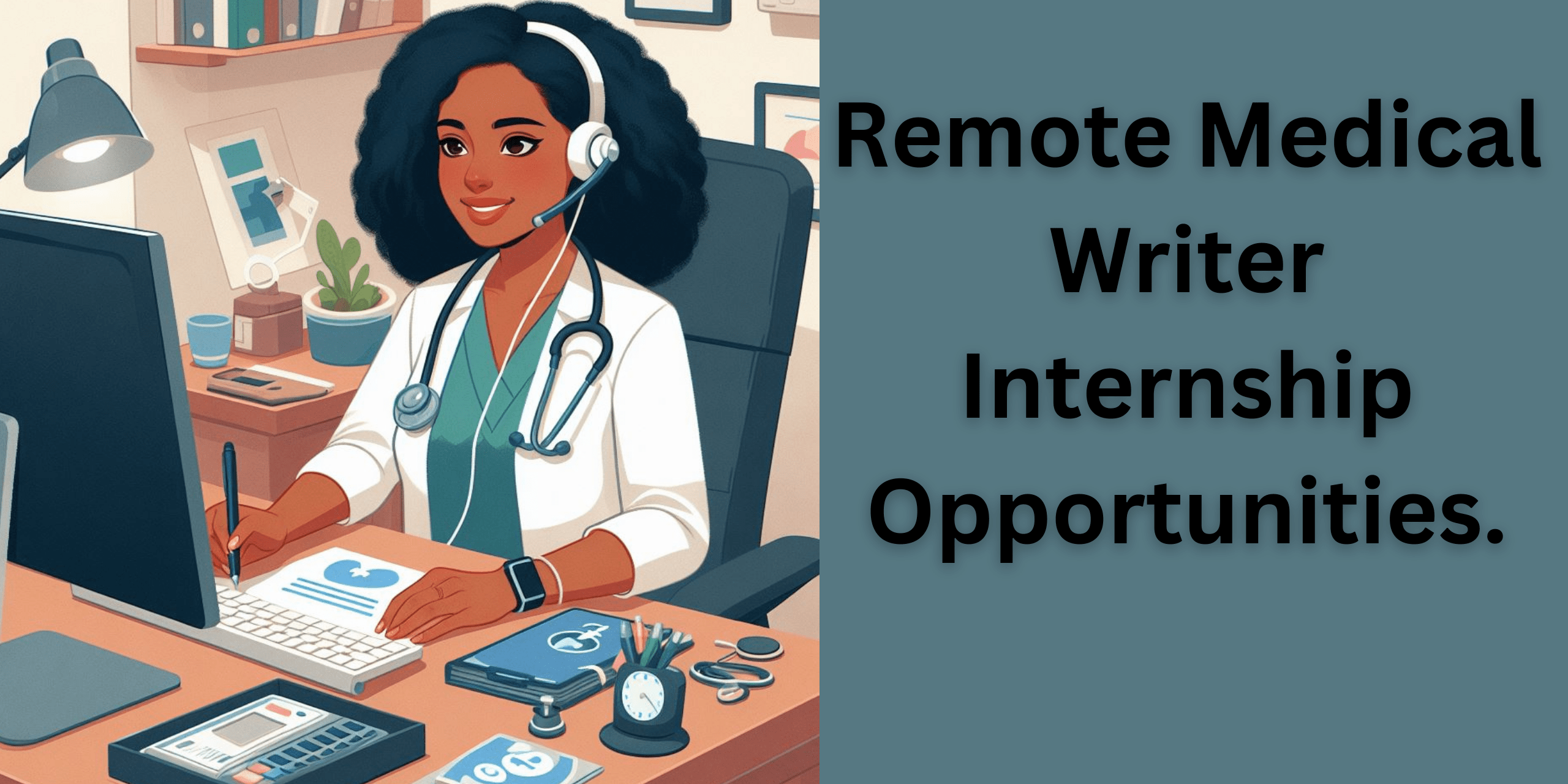 alt="Remote Medical Writer Internship"