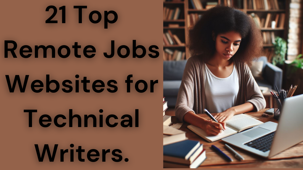 alt="21 Top Remote Jobs Websites for Technical Writers."