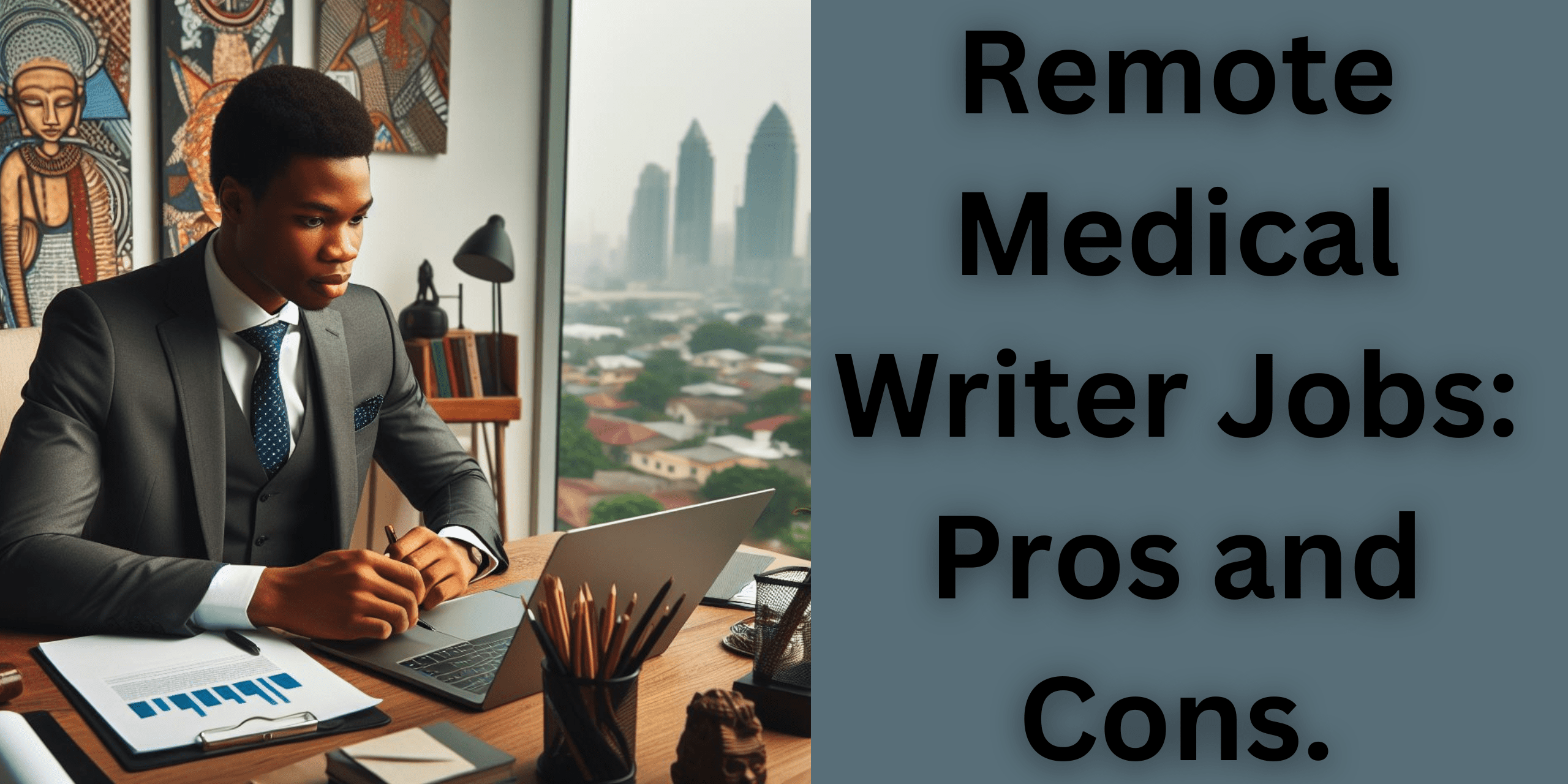 alt="Remote Medical Writer Jobs: Pros and Cons"